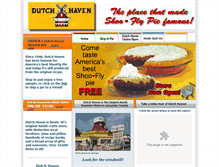 Tablet Screenshot of dutchhaven.com